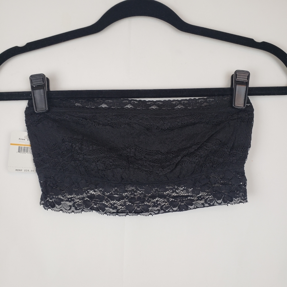 Free People intimately Bandeu Scallop Bralette New - Picture 5 of 6